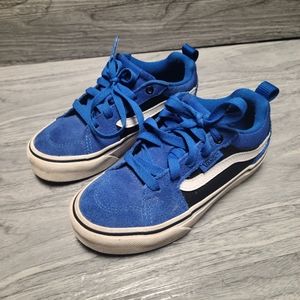 Vans Boys' Filmore Suede/Canvas Low-Top Sneakers